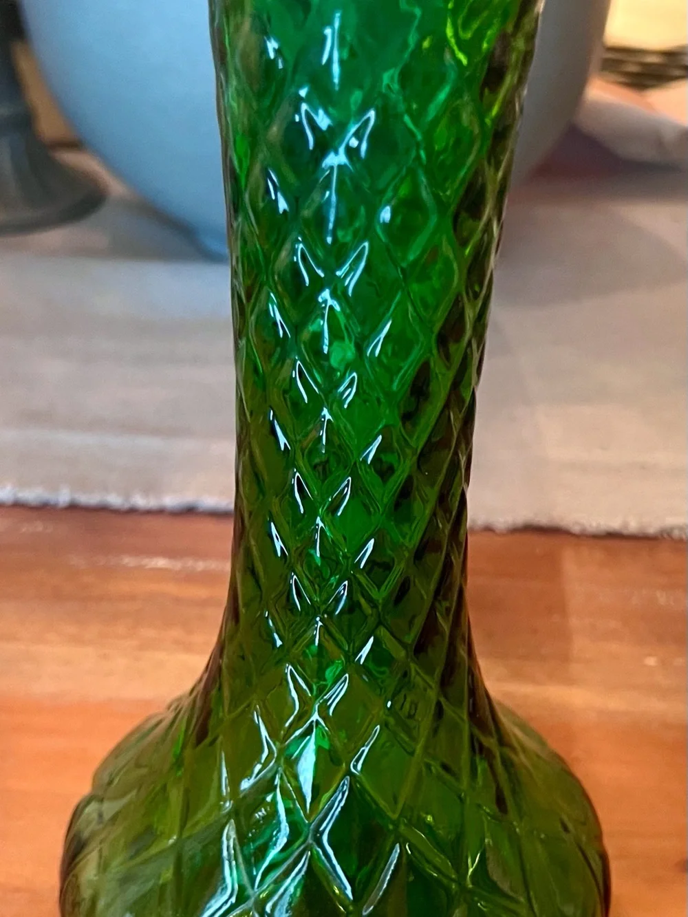 Bundle of 11 Threshold vases & 1 with a matching lidded canister & faux flowers